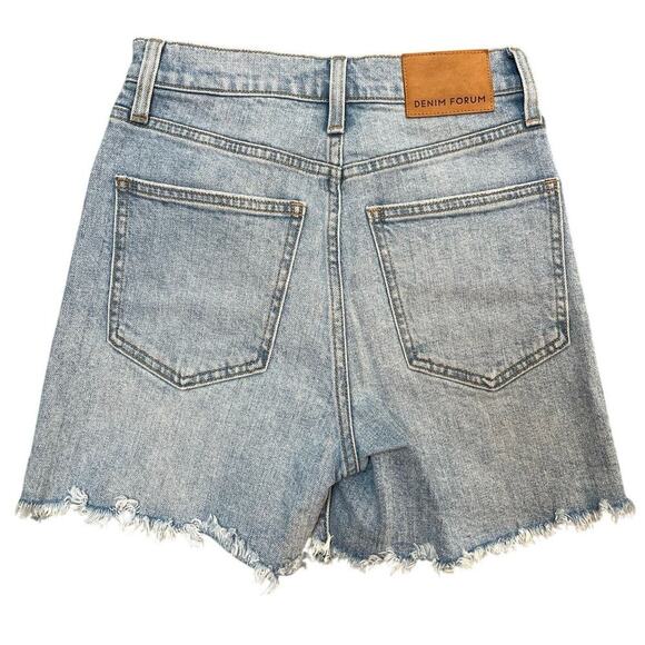 Denim Forum 50s Arlo Mid Thigh Short 24 - Picture 4 of 4